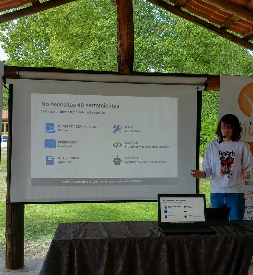 Formación práctica sobre inteligencia artificial aplicada al trabajo